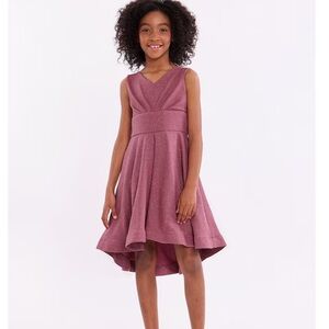 Bonnie Jean Mauve Sleeveless Formal Dress